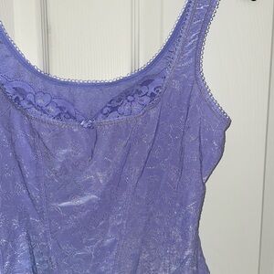 Purple Lingerie Tank